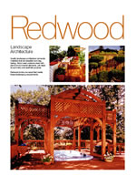 Redwood Landscape Architecture from California Redwood Association