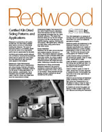 Redwood Siding Application from California Redwood Association